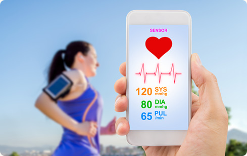 Biosensors such as wearable devices used to measure heart rates